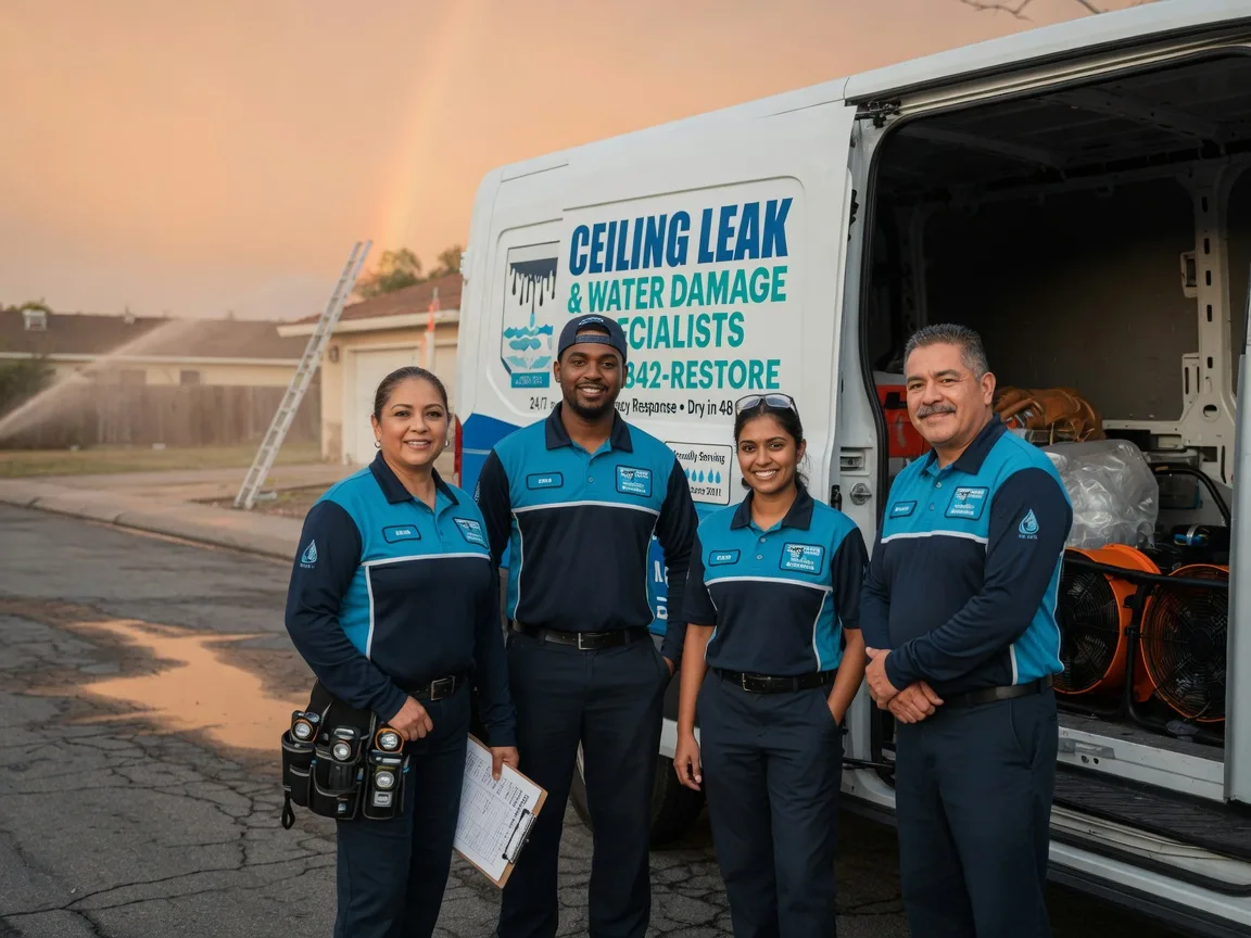 Ceiling Leak Cleanup company in Reddick, IL